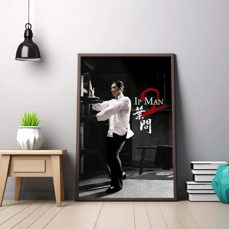 Ip Man 2 Movie Poster, Ip Man 2 (2010) Classic Movie Poster, Donnie Yen Vintage Movie Poster