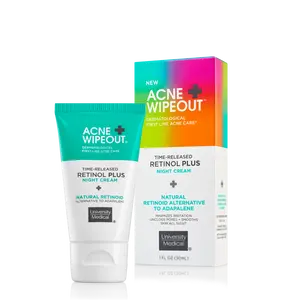 Acne Wipeout® Retinol Plus Night Cream Acne Repair acne removal acne treatment adapalene acne Skincare Skin Repair