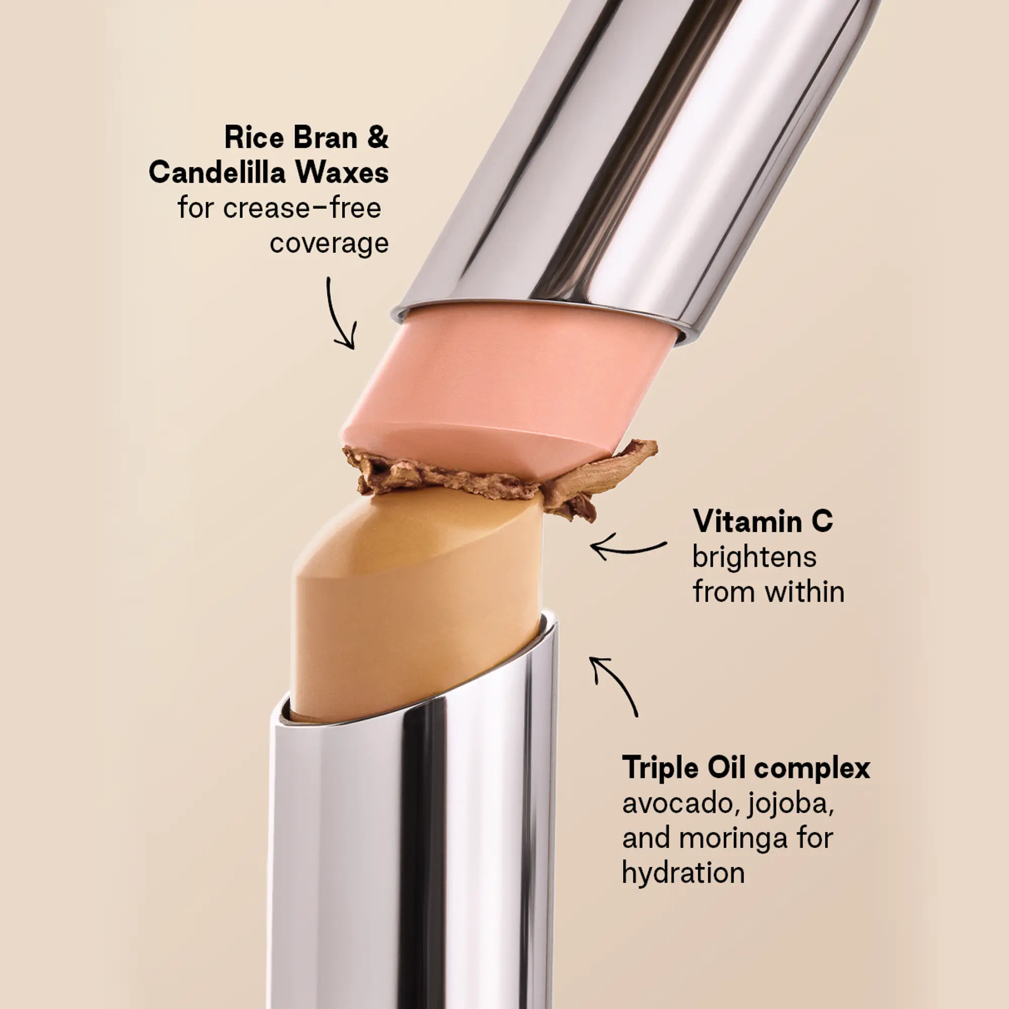 DIBS Beauty The Edit Essentials - The Edit Stick Brightener & Concealer Duo + Duo Brush Conceal DIBS Beauty The Edit Essentials - The Edit Stick Brightener & Concealer Duo + Duo Brush Conceal