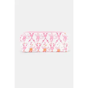 Spring Bloom Monkey Makeup Bag