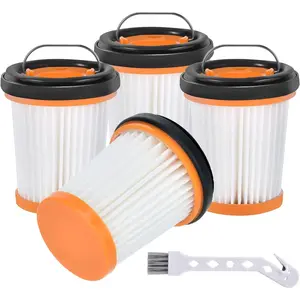 WV201 Wandvac Filter Replacement for Shark Wandvac ION W1 S87 Cordless Handheld Stick Vacuum WV201BK WV200 WV200C WV201 WV205 WV220 WV221, Replace Part #XHFWV200, 4 Pack Fabric Wand Filters