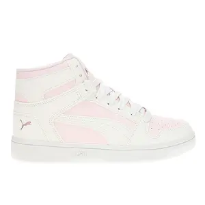 PUMA Womens Rebound Layup Rcl Shine High  Sneakers Shoes Casual - Pink, White