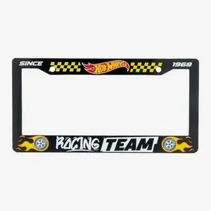 Hot Wheels Racing Team License Plate Frame, Car Accessories