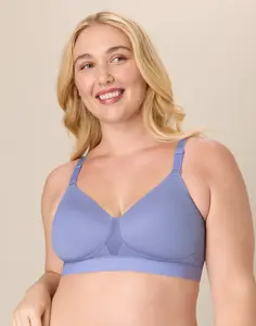 Playtex Women's Wireless Bra, Smoothing Comfort, Moisture-Wicking