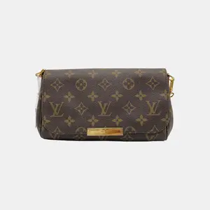 Pre-owned Louis Vuitton Monogram Clutches & Wristlets Favorite MM Canvas Shoulder Bag