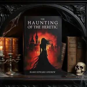 NEW! The Haunting of the Heretic: Signed Paperback Book 3, Finale of The Haunting Trilogy Book Series, Dark Romance, Witches and Witchcraft, Gothic Neo-Gothic Dark Fantasy