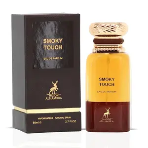 Smoky Touch Eau de Parfum Spray 80ml (2.7 oz) by Maison Alhambra | Smoky Indulgence With A Gourmand Heart