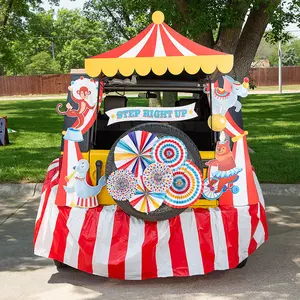 Deluxe Carnival Trunk-or-Treat Decorating Kit - 15 Pc.