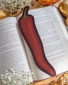 Giant Chili Pepper Bookmark | Romance Reader Bookmark