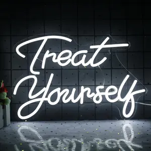 USB Plug Neon Sign, LED Glowing Wall Mounted Neon Light, Decorative Lamp for Cafeteria, Bar, House Party, Service Area, Self-service Store