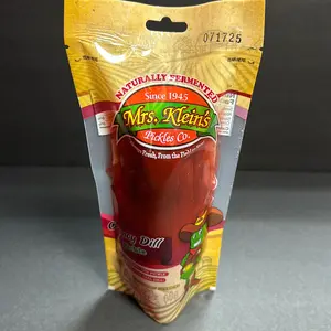 Mrs. Kleins Pickle chamoy - Delicious food