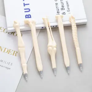 Ergonomic Oval Design Retractable Ballpoint Pens, Set of 5, Perfect Gift for Nurses Doctors Office Medical Note Writing Supplies