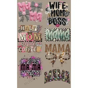 MAMA (10) PREMADE GANGSHEET - 22X36 DTF TRANSFERS - DIRECT TO FILM