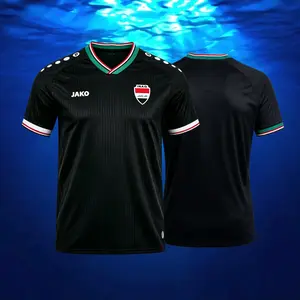Irag 2026 National Team Home and Away Whiteand Green Short-Sleeve Soccer Jerseys