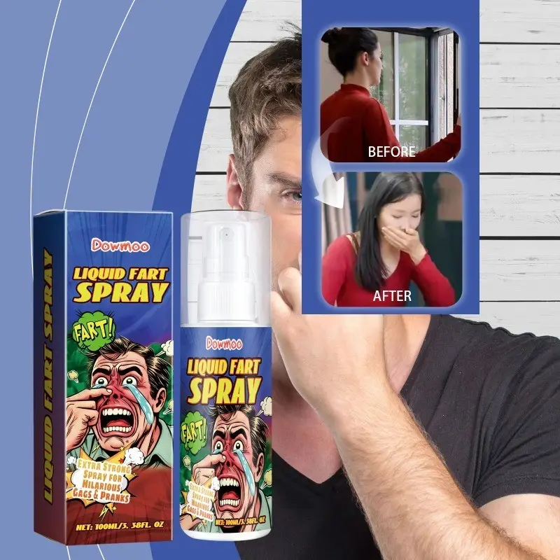 April Fools Fart Prank Spray - Portable Concentrated Liquid, Hilarious Instant-Effect Gag Toy for Party & Jokes