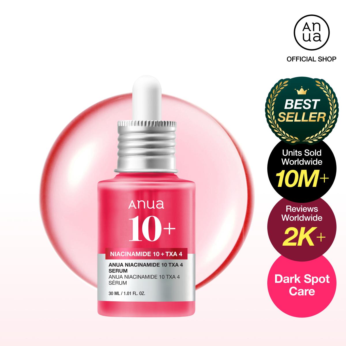 [Anua] Dark Spot Correcting Serum : 10% Niacinamide 4% Tranexamic Acid 1.01 fl.oz. (30ml) Niacinamide Serum, PM Skincar