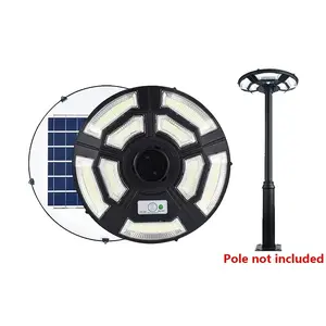 outdoor solar lights, solar pole light, solar street light, LED outdoor light, outdoor lights IP65 waterproof, dusk to dawn, Pole not included，Lamp and Pole are seperately sell