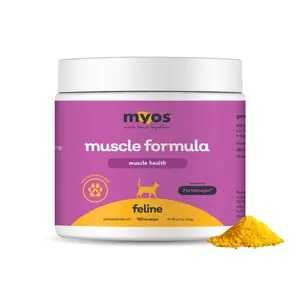 MYOS PET Feline Muscle Formula powered by Fortetropin