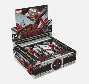 2025 Marvel Topps Chrome Deadpool Hobby Box 2025 Marvel Topps Chrome Deadpool Hobby Box