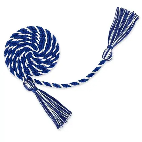 Royal Blue and White
