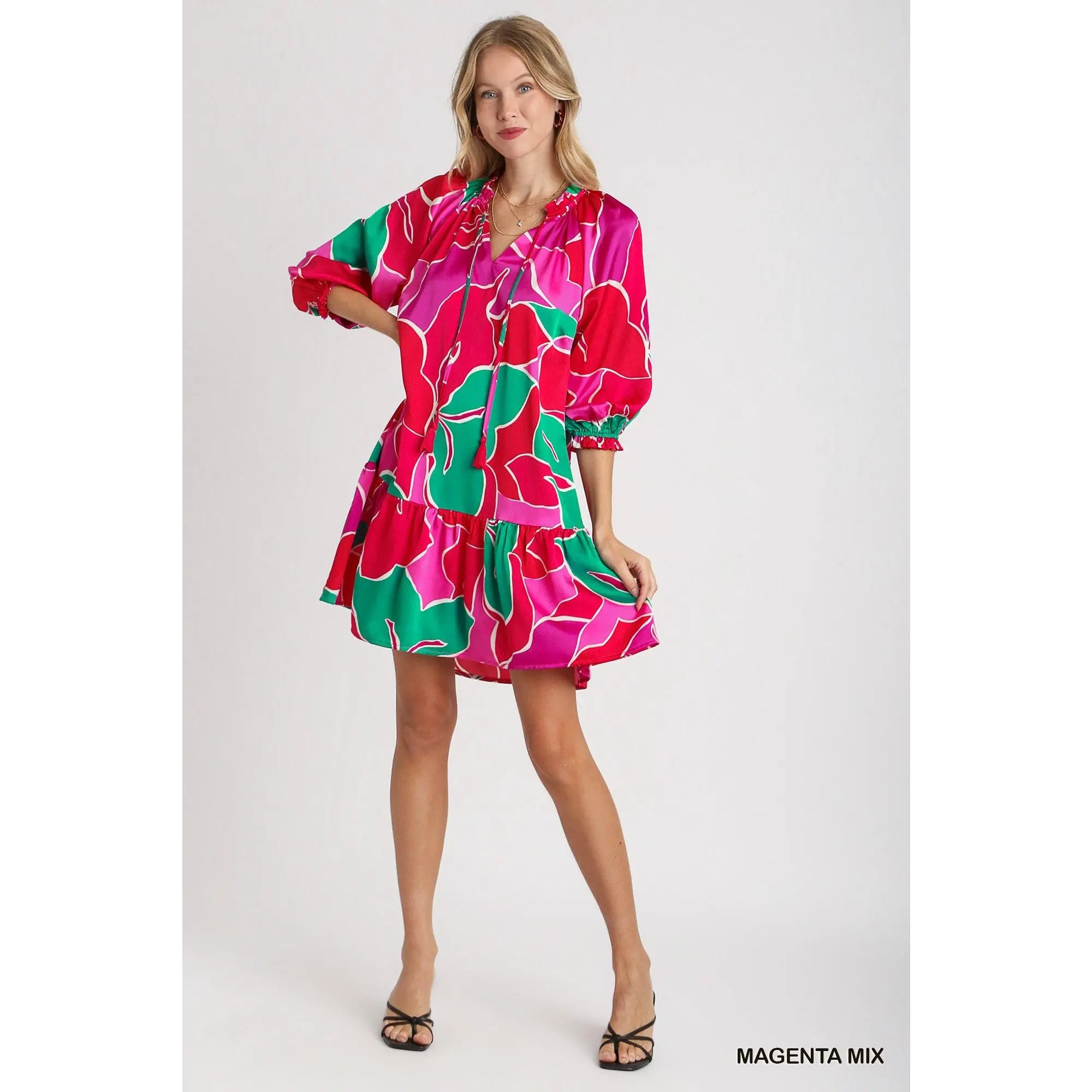 yellow mini party dress Modal Ruched A-Line Mini Dress in Buttercream Yellow - M