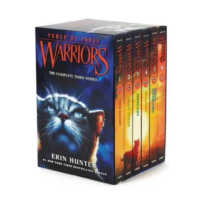 Warriors: Power of Three Box Set: Volumes 1 to 6 (Warriors: Power of Three) by Erin Hunter [Paperback Book]