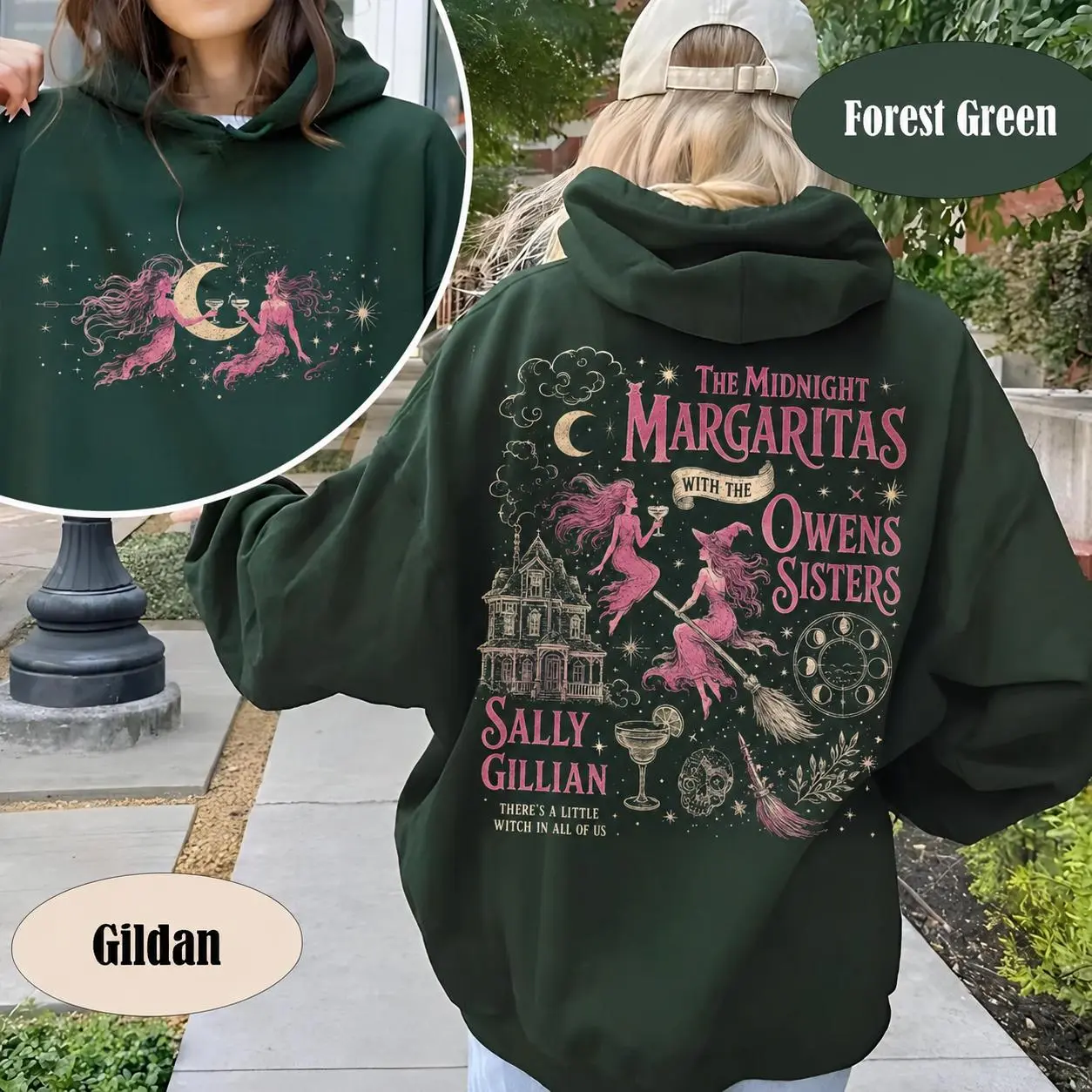 Midnight Margaritas Shirt, Vintage Practical Magic Cotton T-Shirt