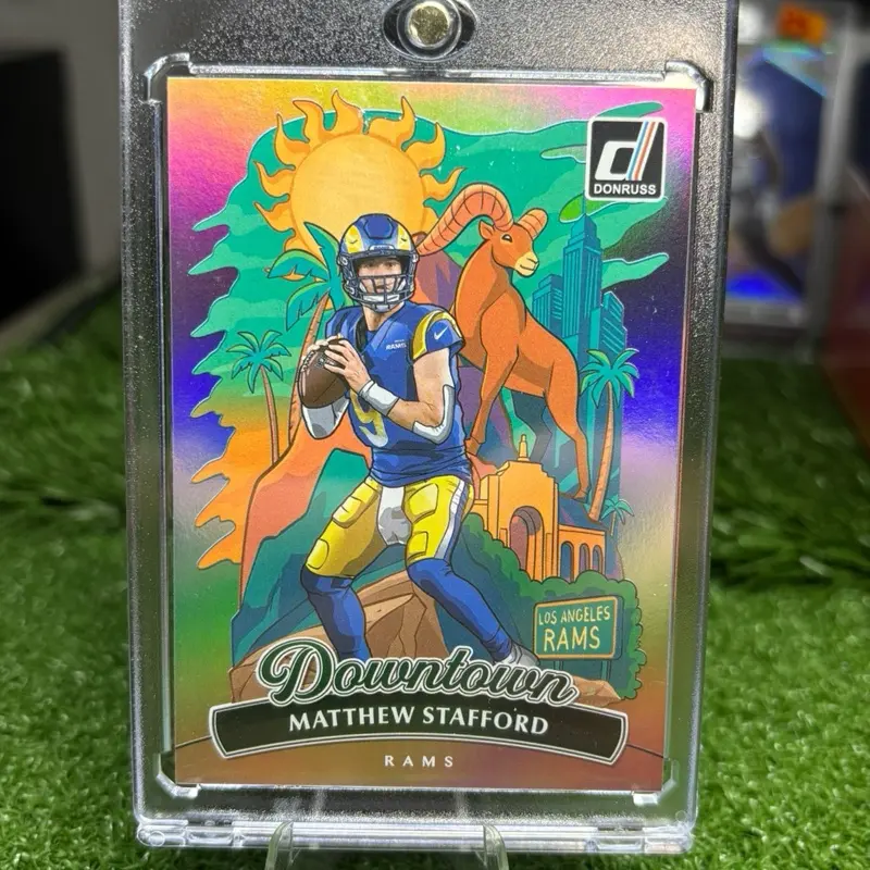 Matthew Stafford Donruss Downtown