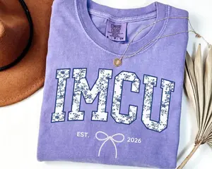 IMCU Nurse Shirt, Intermediate Care Unit Nurse Shirt, Imcu Floral Letters, Cardiac Nurse Shirt, Imcu Unit Tee, Nursing School Gift Shirt