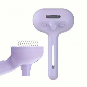 3-in-1 Automatic Pet Grooming Brush - Electrostatic, Suitable for Long and Short Hair Cats and Dogs, Removes Shedding and Reduces Shedding