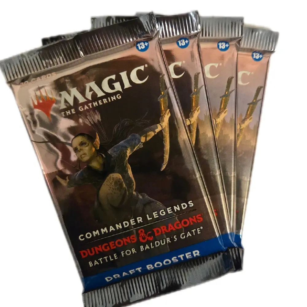 4-PACK BUNDLE - Battle for Baldur's Gates - Draft Booster Packs [LIVE RIP]  - TikTok Shop