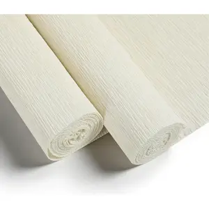 Premium Heavy Crepe Paper Rolls - Italian Style High Stretch (300%) for Realistic Giant Paper Flowers & DIY Crafts - Thick, Durable Florist Paper for Wedding Backdrop, Party