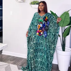 Adire Bubu Gown with Ankara Patchwork African Maxi Kaftan Dress Free Size Flowing Elegant Multiple Colors Designs Authentic Design Rich Look