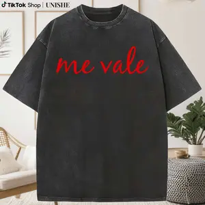 Latino Spain Mexico T-Shirt – Washed 100% Cotton Unisex Me Vale No Me Importa