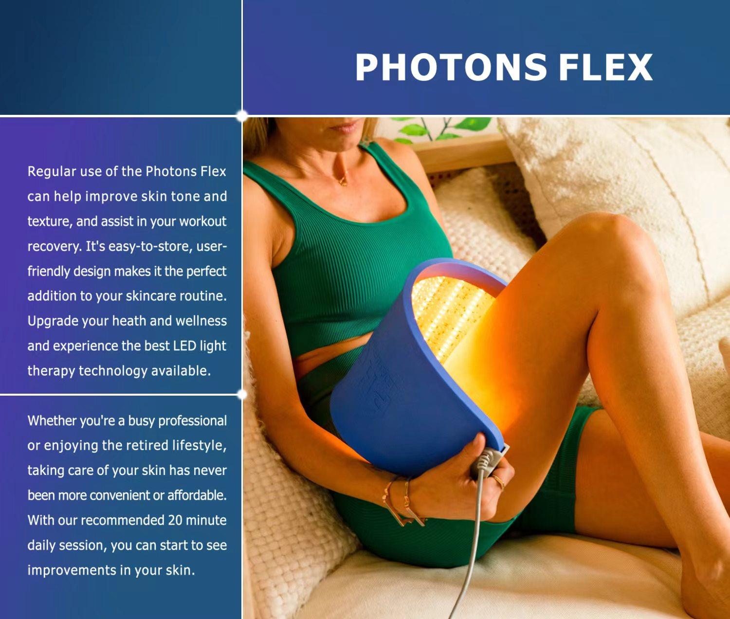 Hydraskincare PDT LED Red Light Therapy for Face Mask Facial Skin Care Rejuvenation Photon Therapy Machine