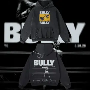 BoostedStyle - YE Bully Album 2026 V1 Graphic T‑Shirt, Ye Stans Music Graphic Hoodie, Y2K Hip-Hop tee, Mexico style menswear