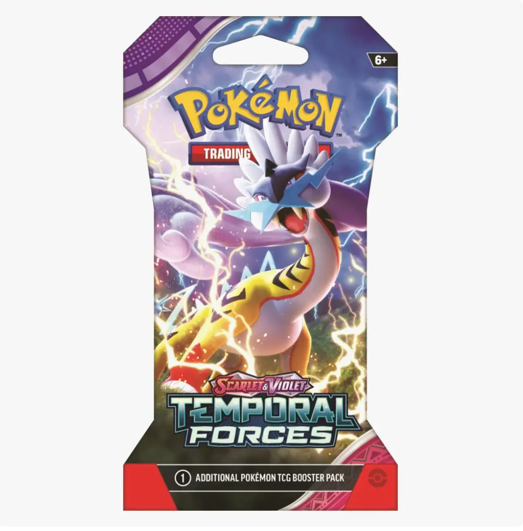 Temporal Forces Sleeved Booster Pack - SV05: Temporal Forces (TEF) - TikTok Shop Temporal Forces Sleeved Booster Pack - SV05: Temporal Forces (TEF) - TikTok Shop