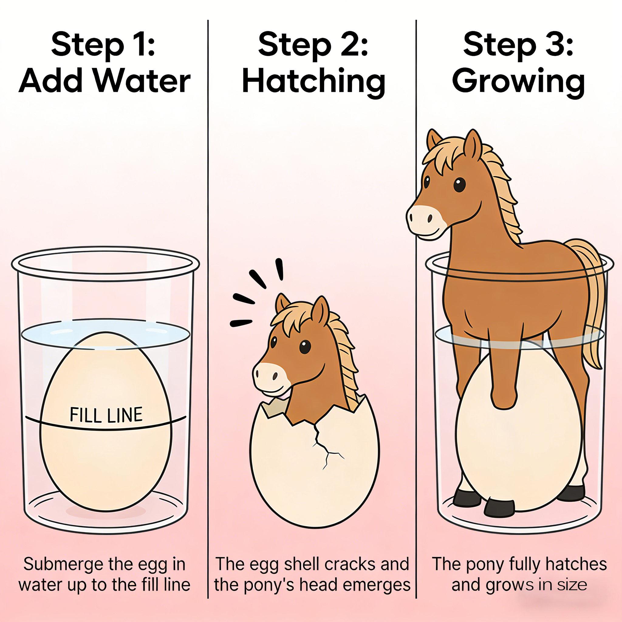 Easter Egg Hunt Surprise: Unicorn Hatching Eggs! These interactive toys grow 600% in water, offering engaging fun for kids. They're educational, perfect as fidget toys, and safe for children, a popular choice for Easter!