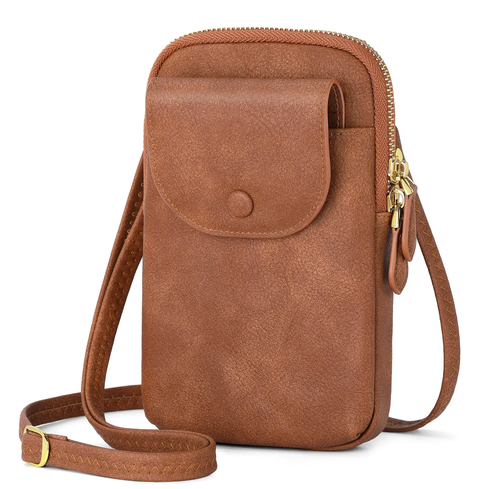 Peacocktion Small Crossbody Bags for Women, Cell Phone Bag Wallet Purses with Card Slots Adjustable Strap Zipper