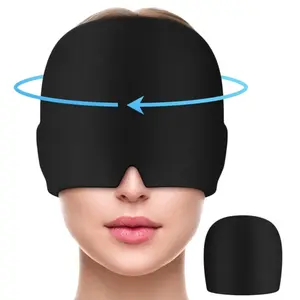 Migraine Headache Relief Cap, Gel lce Head Wrap for Tension and Stress Relief.Suitable for Home breaks, before sleep, office