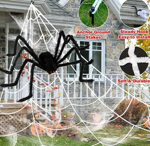 Halloween Spider Web Decoration Props for your home!
