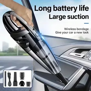 Wireless Portable Vacuum Cleaner, USB Rechargeable Handheld Vacuum, Home Dusting, Computer Cleaning, Car Blowing and Suction, Durable Household Use, Car Seat Cleaner