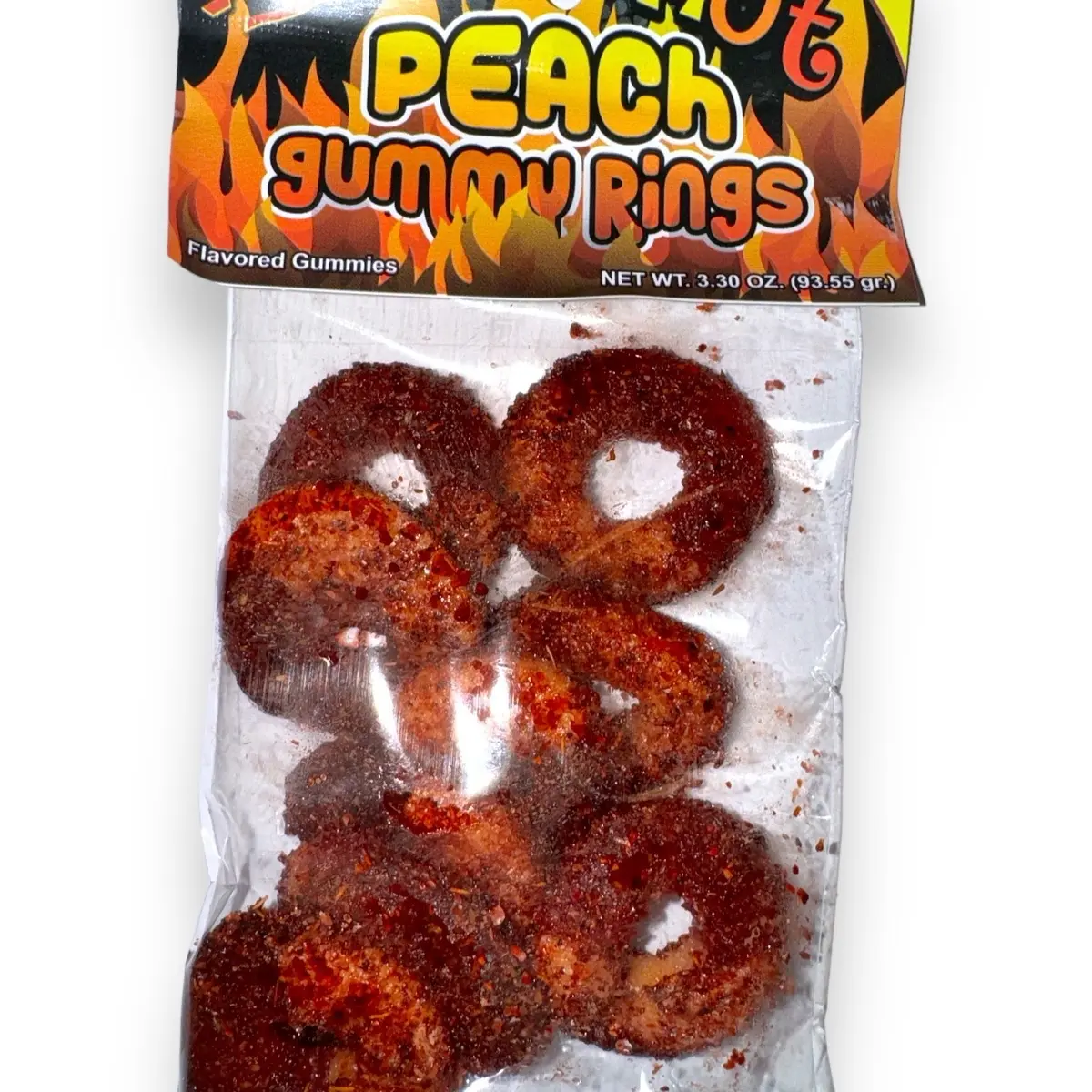 Hot Peach Gummi Rings Hot Peach Gummi Rings