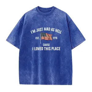 I’m Just Mad As Hell Est. 1776 Cause I Loved This Place Shirt, Red White and Blue Shirt, Resistance Shirt, Independence Tee