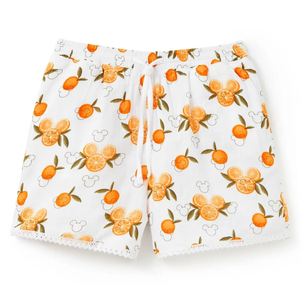 Disney Store Mickey Mouse Icon Oranges Shorts for Women