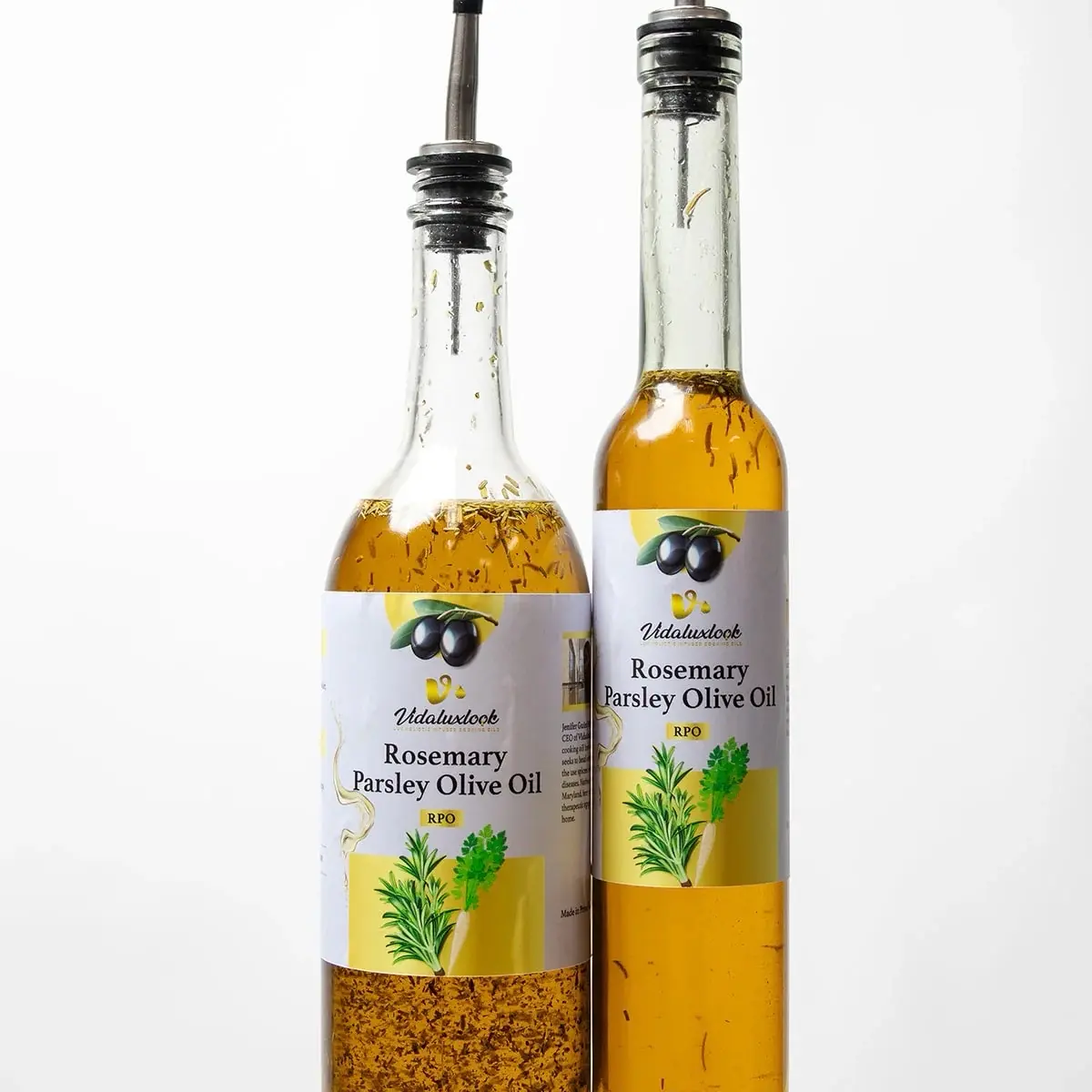 RPO: Rosemary Parsely Olive Oil Lux Holistic Infused Cooking Oil