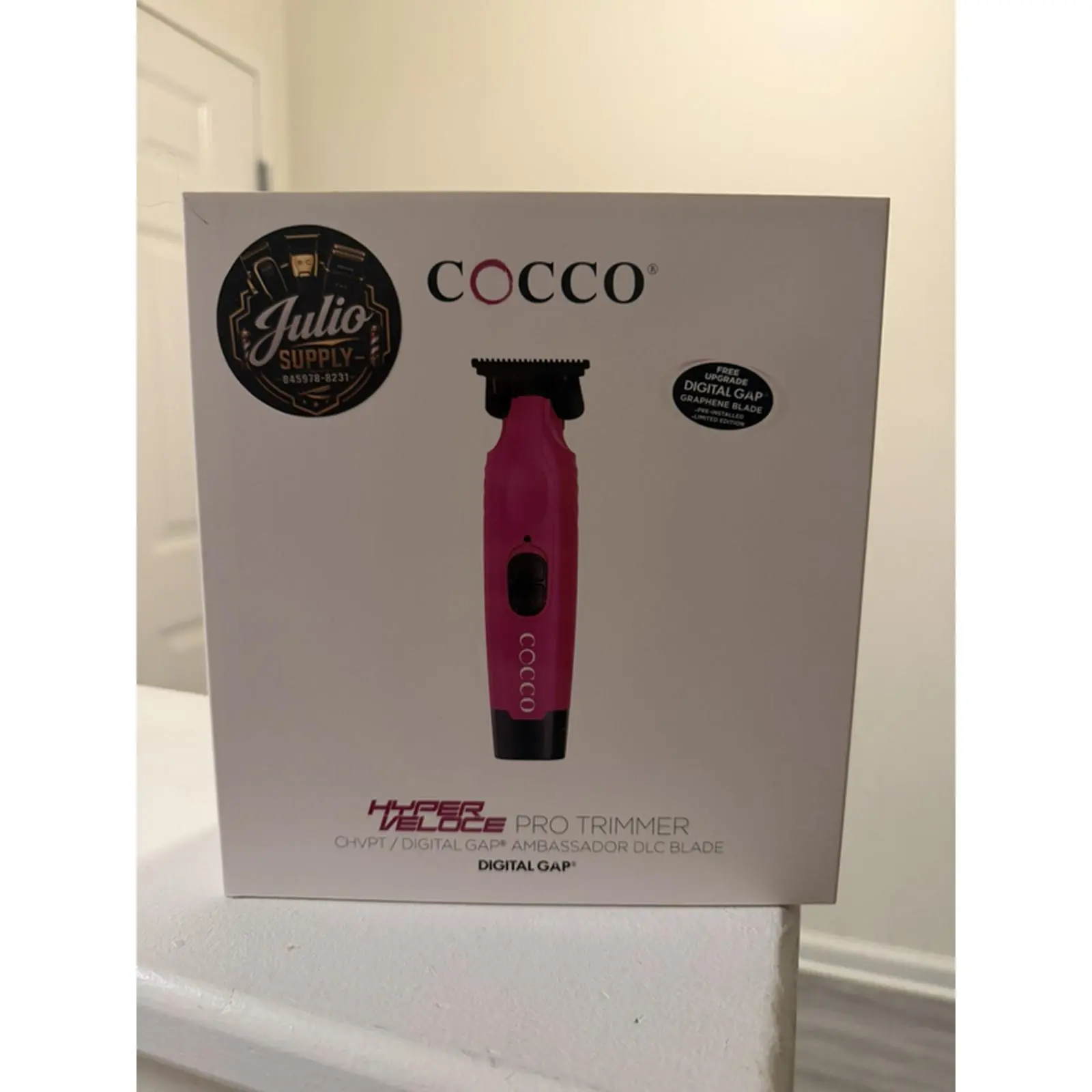 Cocco Tecco Pro Trimmer with Digital Gap Technology for Precise Haircuts and Trims