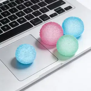 Stress Relief Squeeze Ball Memory Gel, Textured Fidget Sensory Toy for Hand Exercise, Soft Squishy Ball for Office Break Room Present Party