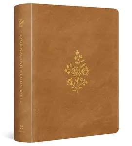 ESV Journaling Study Bible (Trutone Over Board, Nubuck Caramel) -- Wayne Grudem - Bible