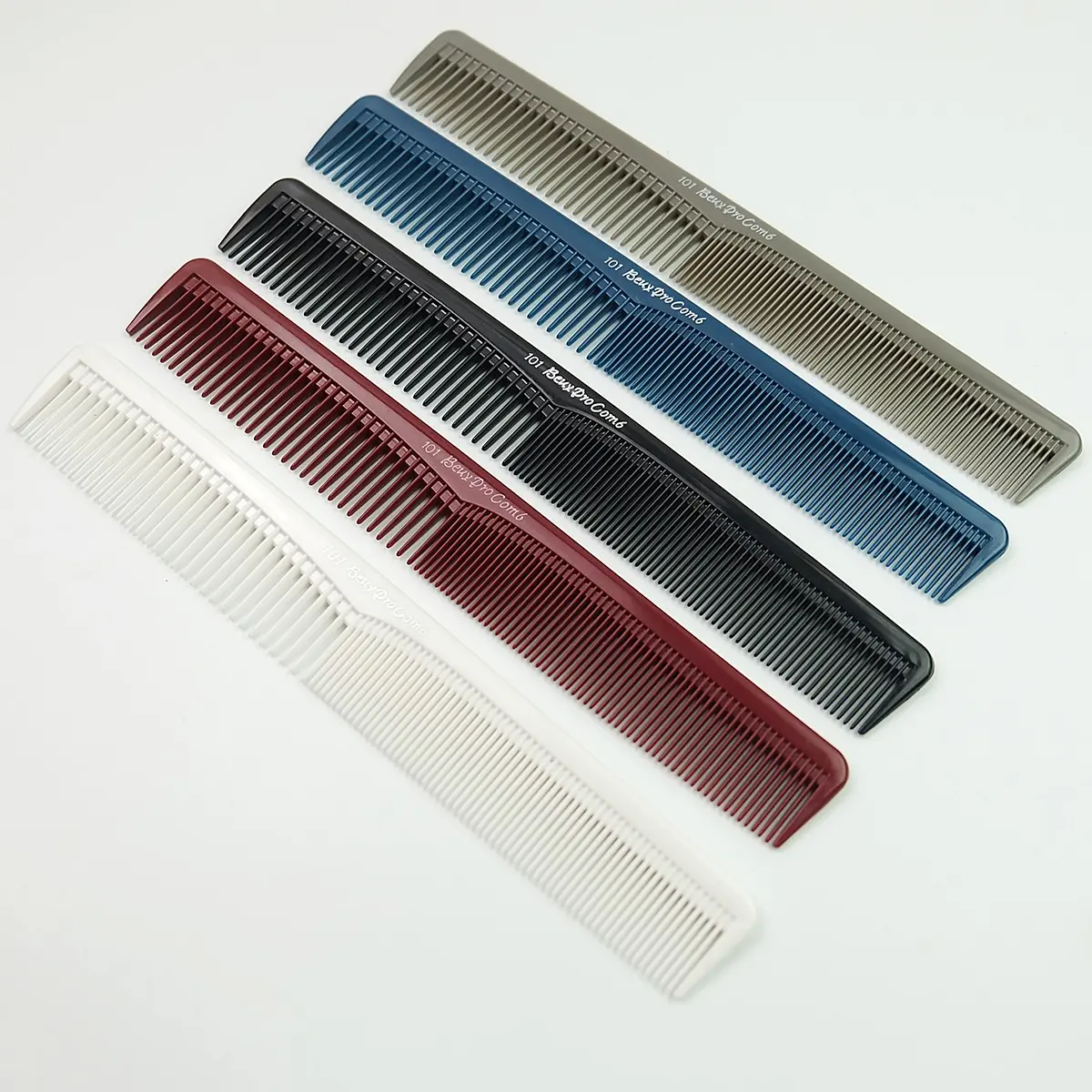 Professional Haircut Comb, Anti-Static, Fine Wide Teeth Design, Durable Hairstyling Tool, Ideal for Salons, Barbers, Tiktok Trendy